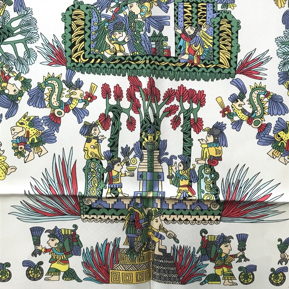 エルメス カレ90 ASTRES et SOLEILS 天体と太陽 スカーフ 美品 HERMES エルメス カレ90 ASTRES et SOLEILS 天体と太陽