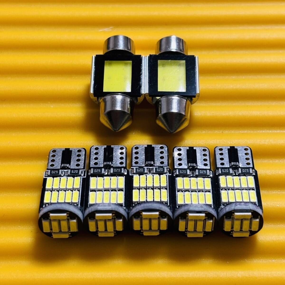 お得セット◇タント カスタム L375S/L375/L385/L385S T10 LED 室内灯 ナンバー灯 ルームランプセット 鬼爆光 ホワイト  ダイハツ パーツ カー用品 アクセサリー 車検対応 - メルカリ