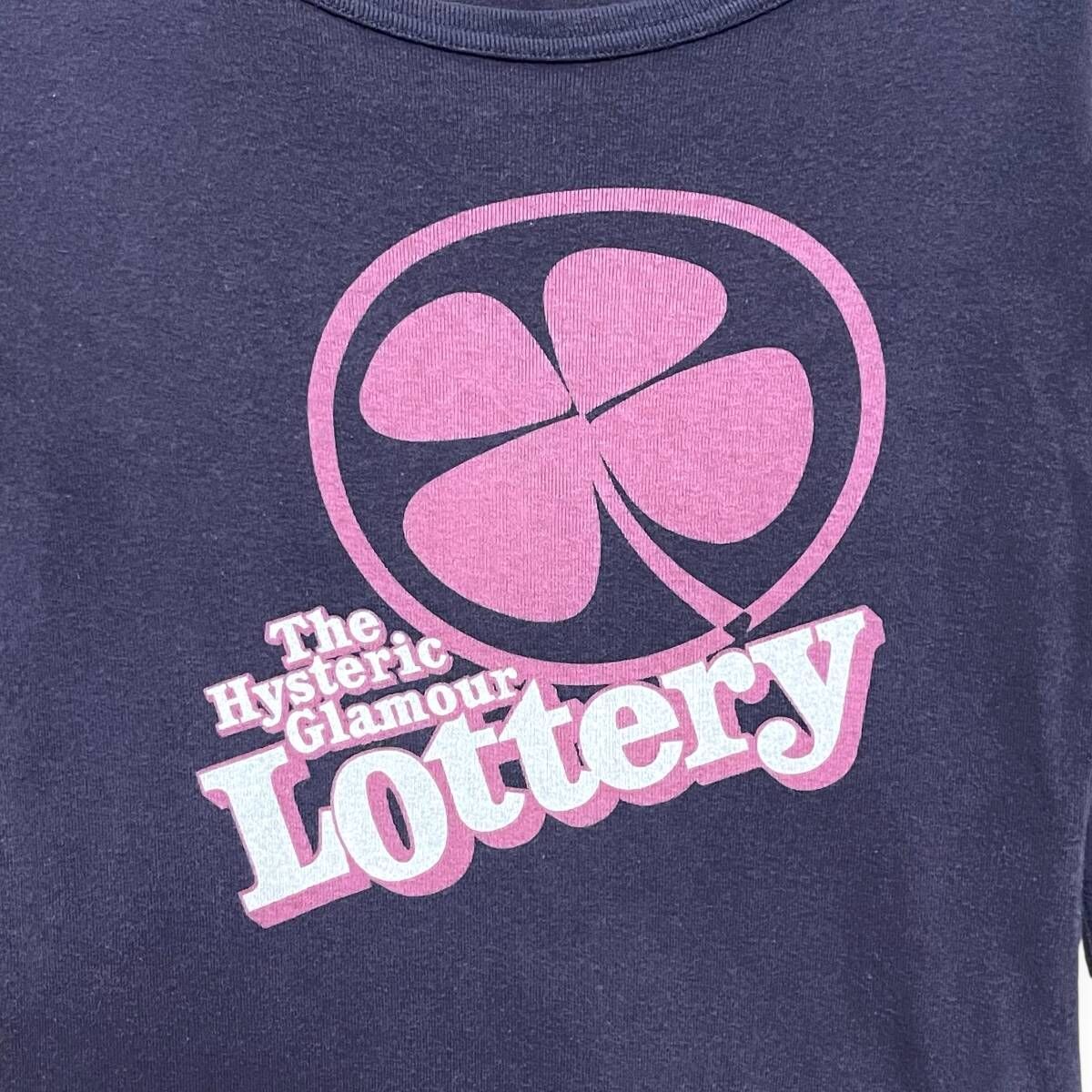 M2507/ HYSTERIC GLAMOUR Clover Tee Vintage ヒステリック