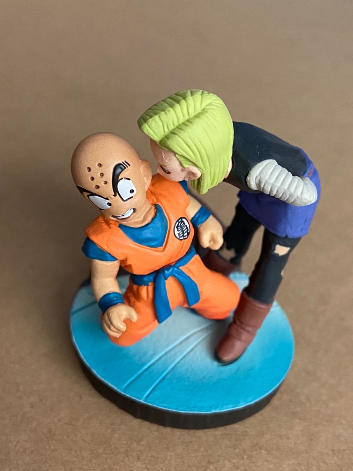 ☆　ドラカプ　ドラゴンボールカプセル　ドラゴンボールフィギュア　クリリン　18号 ドラカプ 18号 & クリリン クリリン&18号 フル彩色バージョン