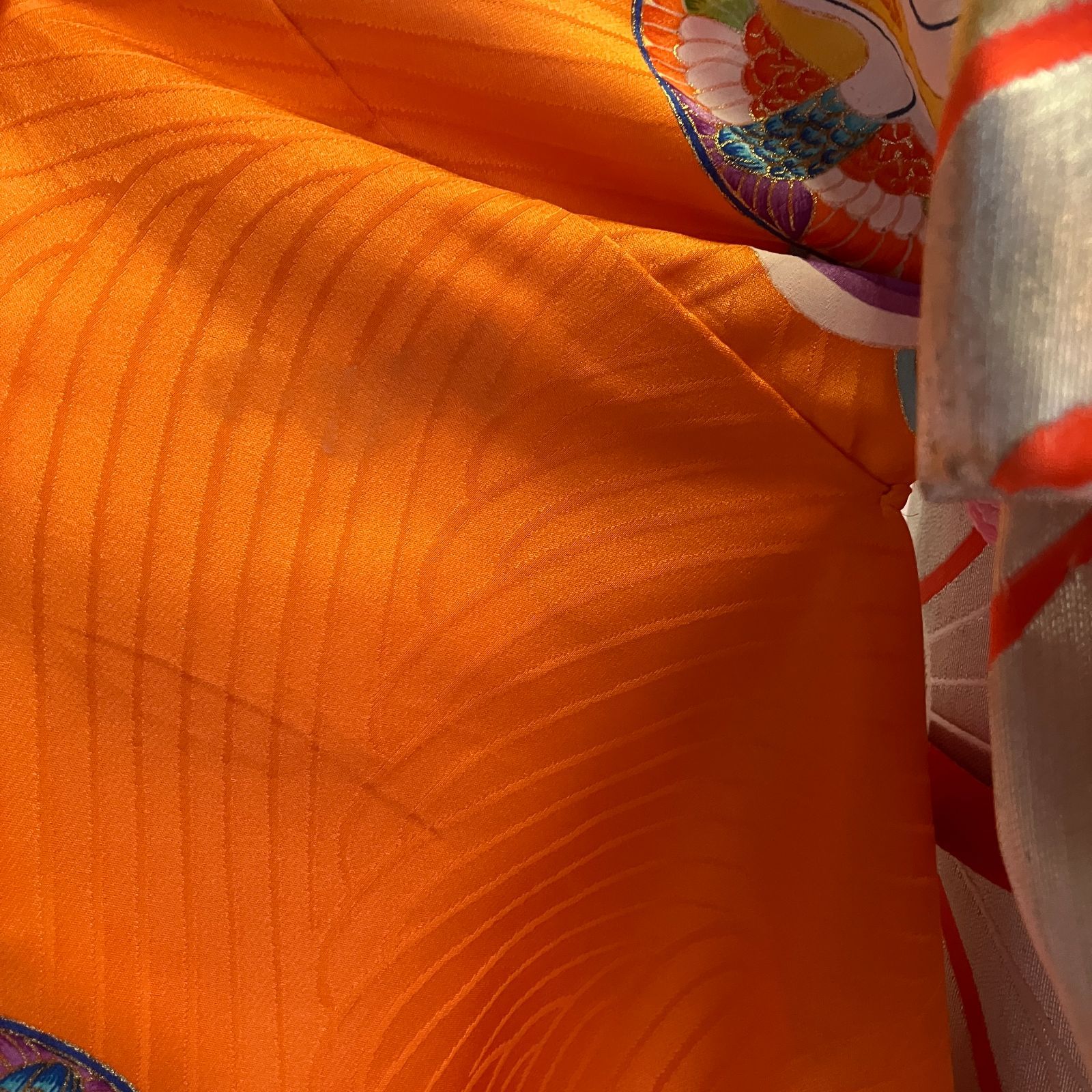 オレンジ 半襦袢