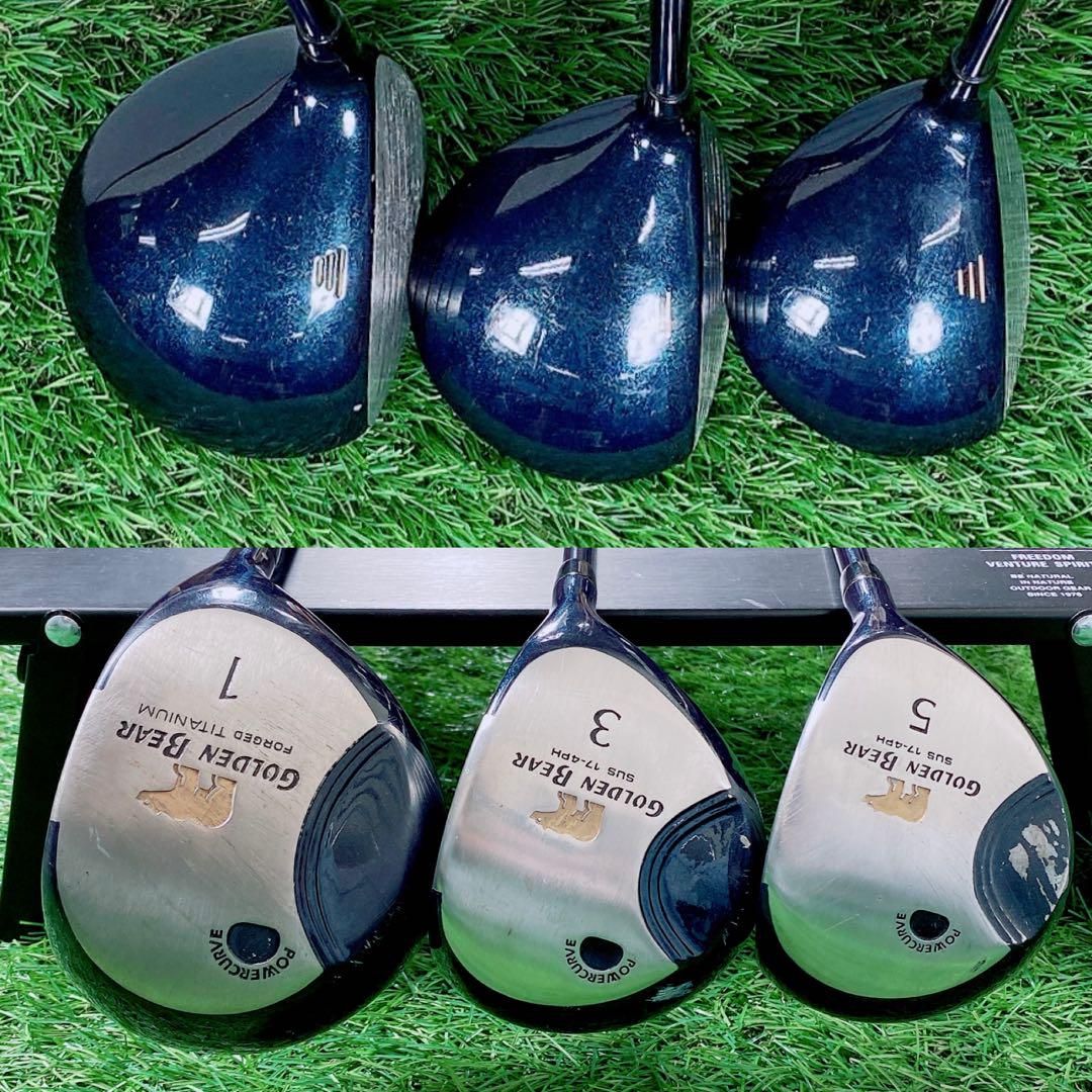 ゴルフクラブ メンズセット 初心者 ゴールデンベア やさしい 入門