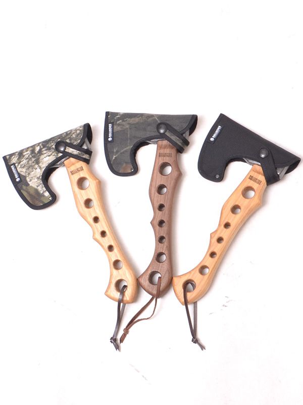 BALLISTICS バリスティックス DRILLED HAND AXE II ドリルド アックス 手斧 キャンプ ソロキャンプ 薪割り ハンドアックス NERU DESIGN WORKS ドリルド BAA-2215