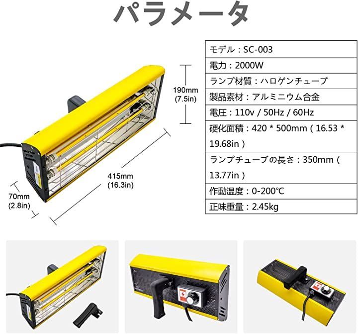 高い熱効率と速乾性