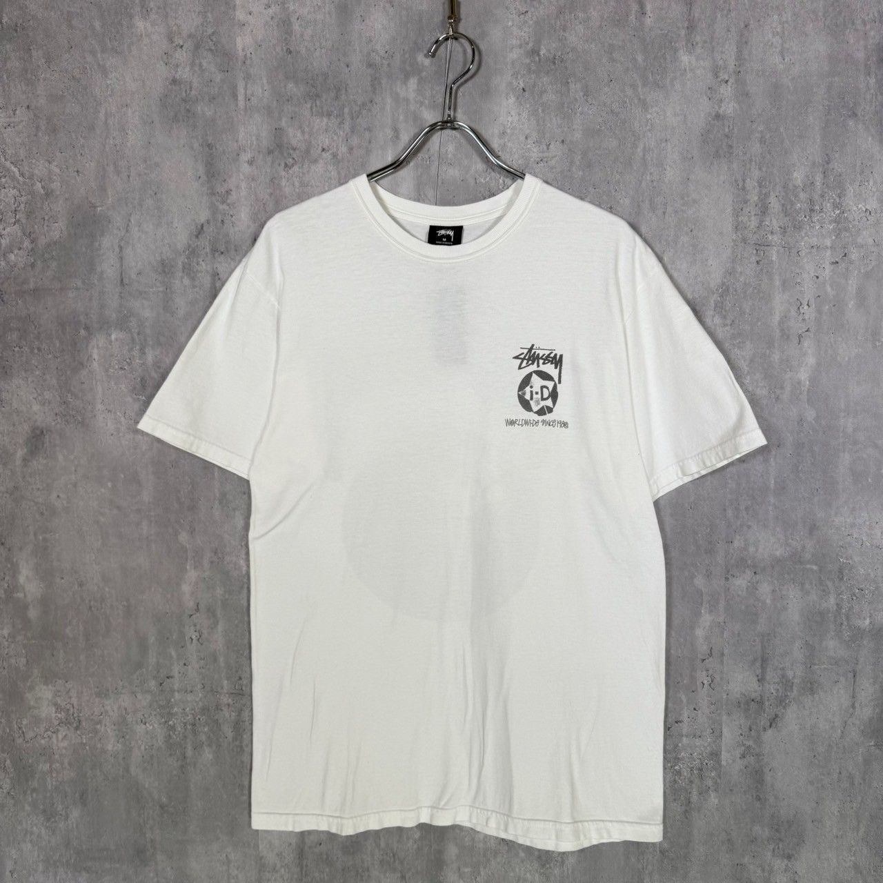 ՏTUSSY × i-D』 (M) コラボデザイン半袖Tシャツ BLACKPINK Girls Don 