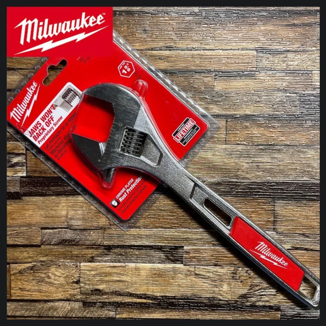 【新品】ミルウォーキー モンキーレンチ 12インチ 工具 Milwaukee 48-22-7412