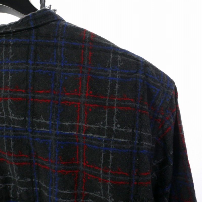 アンダーカバー undercover チェックシャツ ネルシャツ