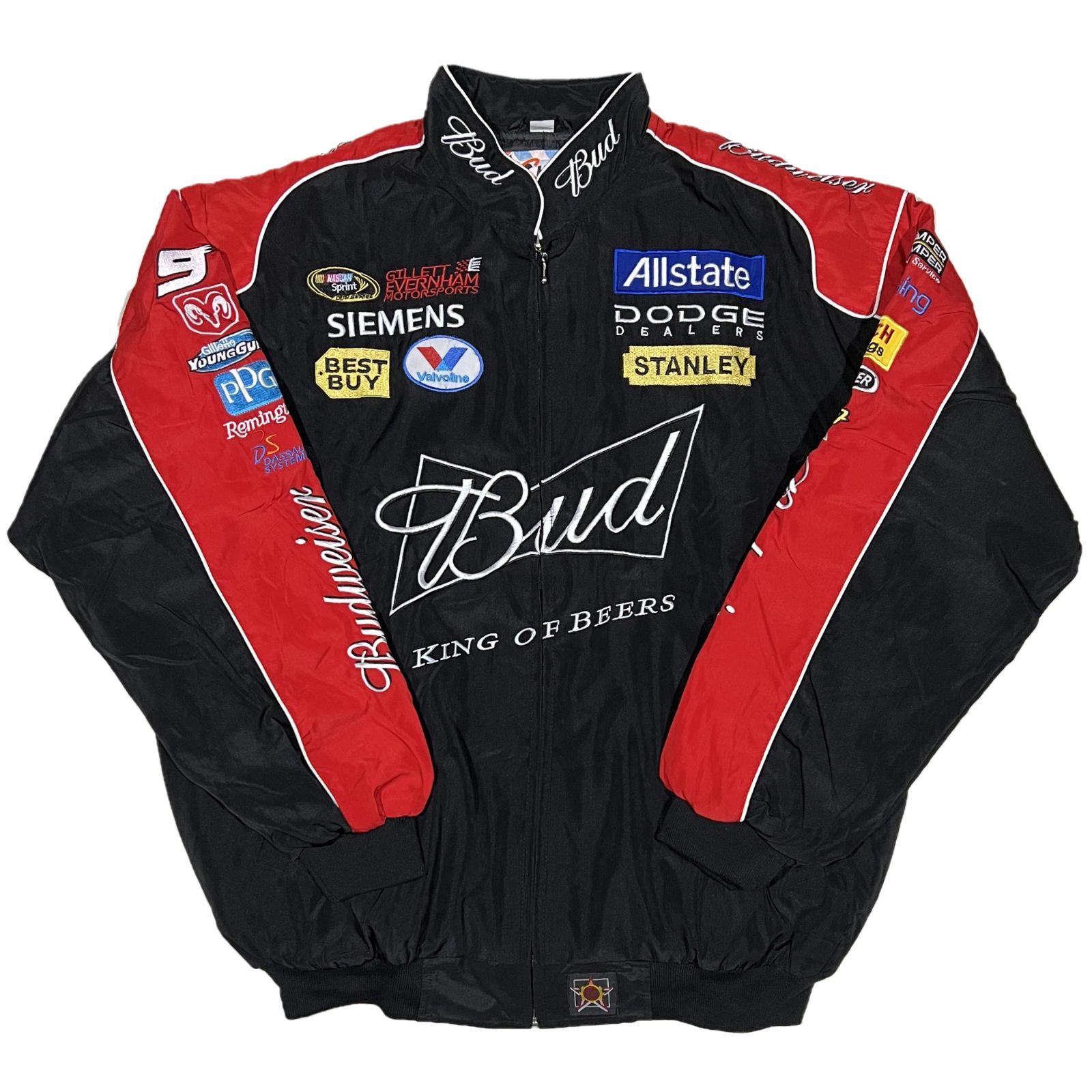 女の子向けプレゼント集結 Nascar レーシングジャケット バドワイザー ダッチ ナスカー ジャケット・アウター