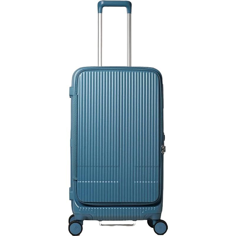 イノベーター スーツケース ドアオープン 75L 4.6kg ブルーシャドー