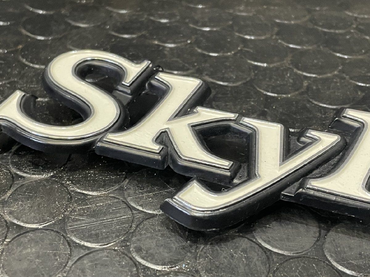 旧車 日産 スカイライン ハコスカ ケンメリ 純正エンブレム GTエンブレム 2枚 希少 当時物 (VP354KS) クレジットカード QR決済可能 旧車 日産 スカイライン ハコスカ ケンメリ 純正エンブレム 1枚