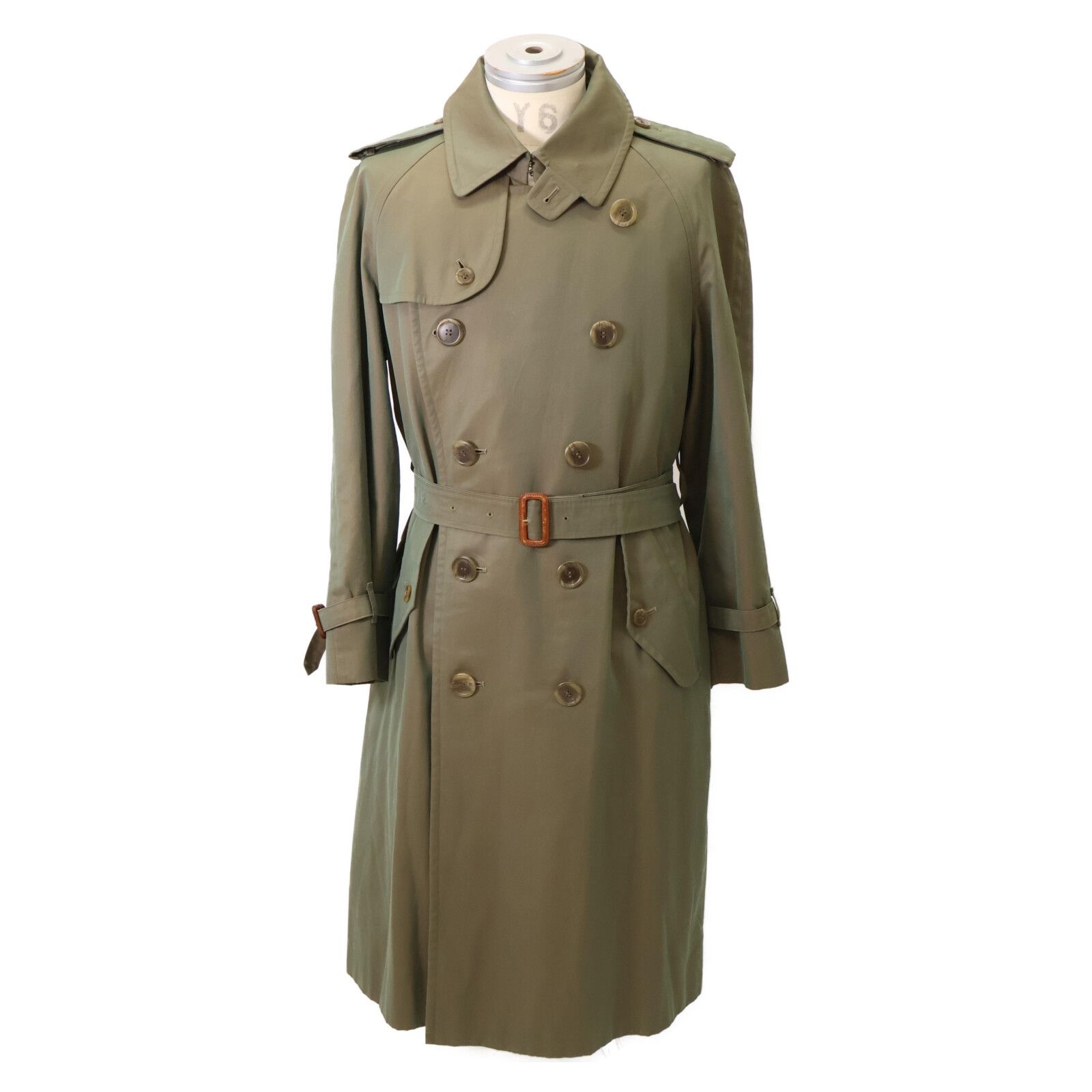 美品70～90's　BURBERRY　XLサイズ トレンチコート　玉虫 90s Burberry トレンチコート 玉虫 中古】90s ヴィンテージ バーバリー