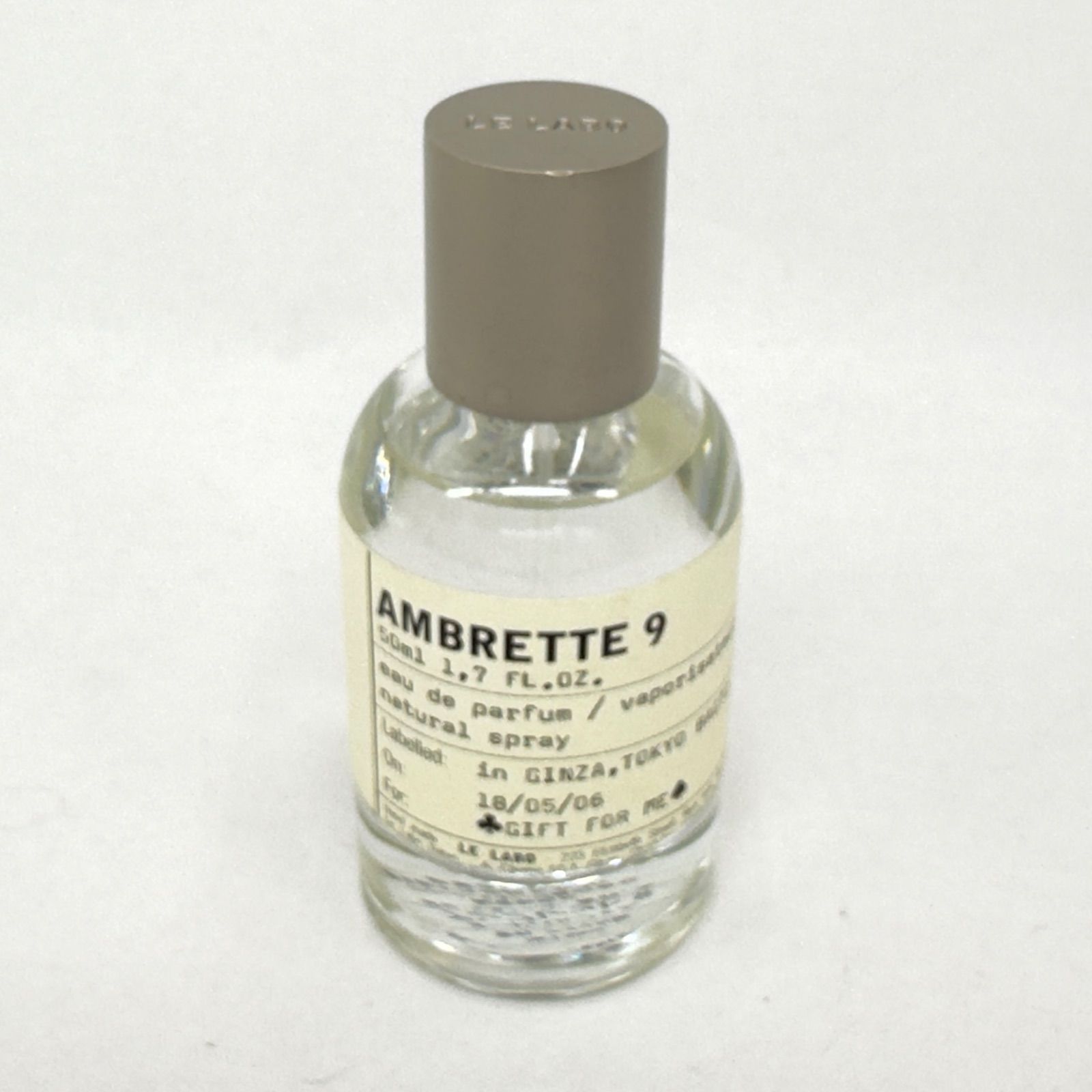 LE LABO AMBRETTE 9 50ml ルラボ　アンブレット9 試してみた】AMBRETTE 9 eau de parfum LE LABOのリアルな口コミ