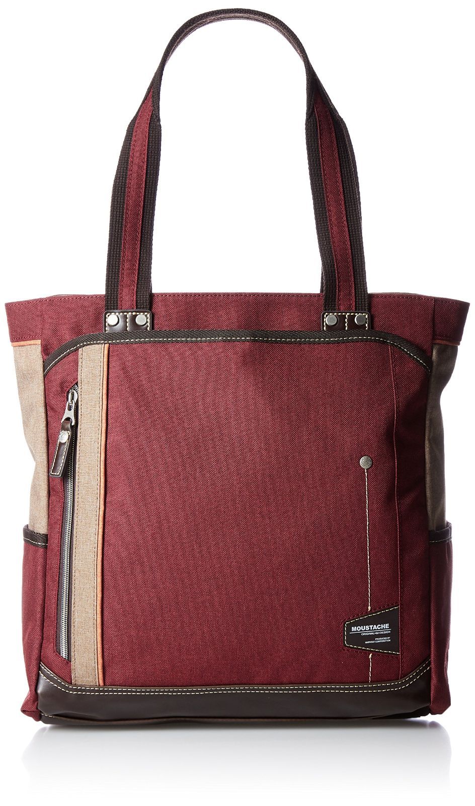 Color レッド ムスタッシュ トートバッグ タウン用 JLG4651 レッド