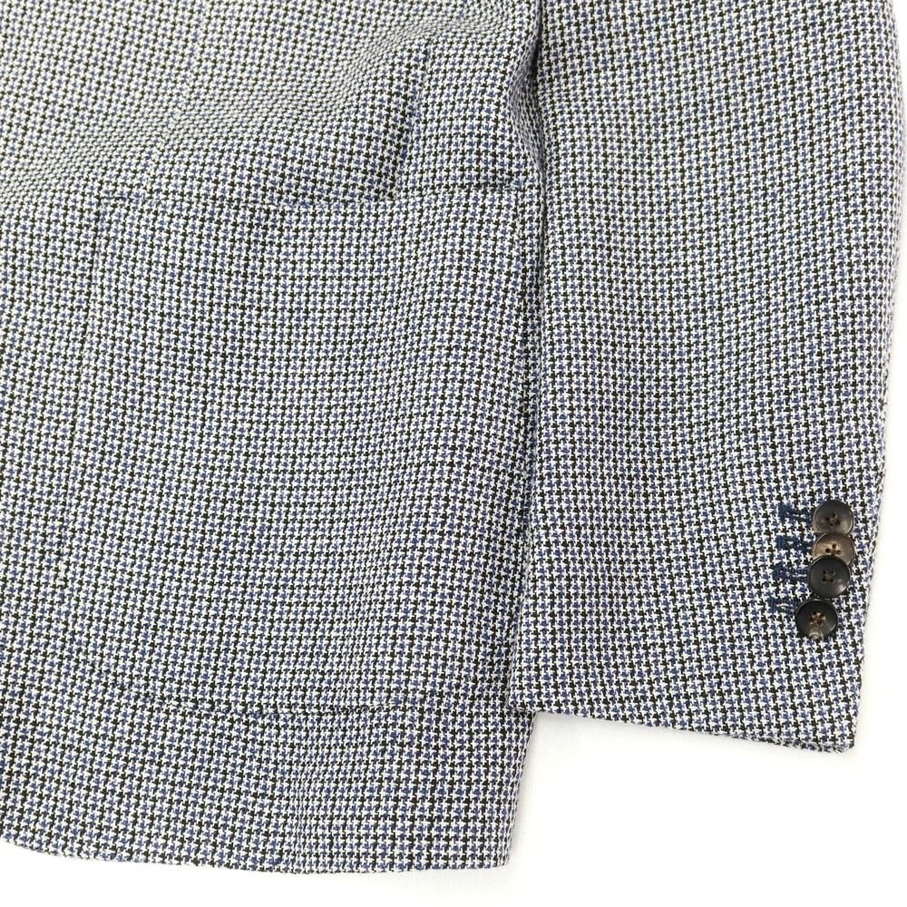 中古】ラルディーニ LARDINI ウールリネンシルク カジュアルジャケット  