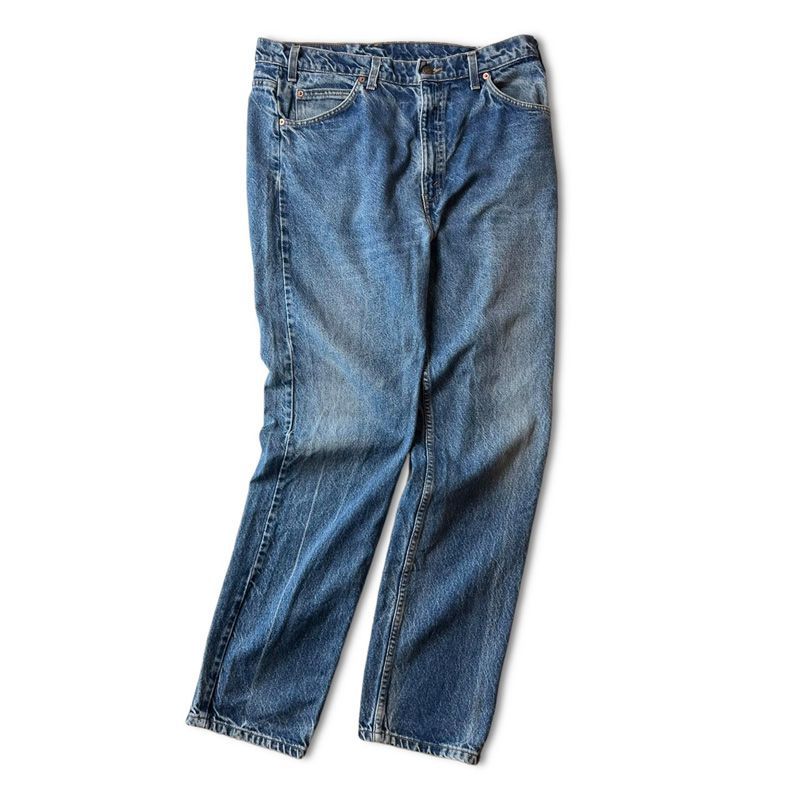 USA製リーバイス 505 デニムパンツ 36×29 鬼ヒゲ 90s USA製
