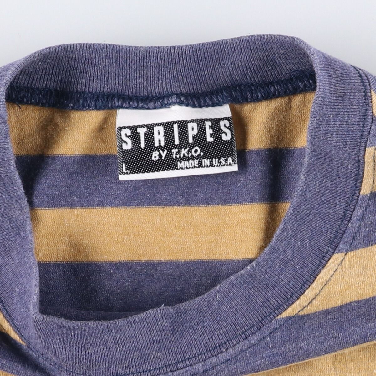 古着 90年代 ストライプス バイ ティーケーオー STRIPES BY TKO