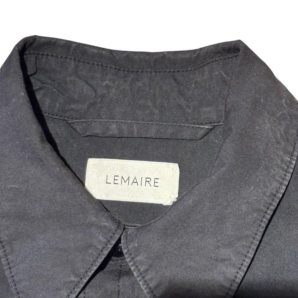  LEMAIRE ルメール COTTON SHIRT コットンシャツ ブラック size 46 代官山A 10 長袖 シャツ ブラウス