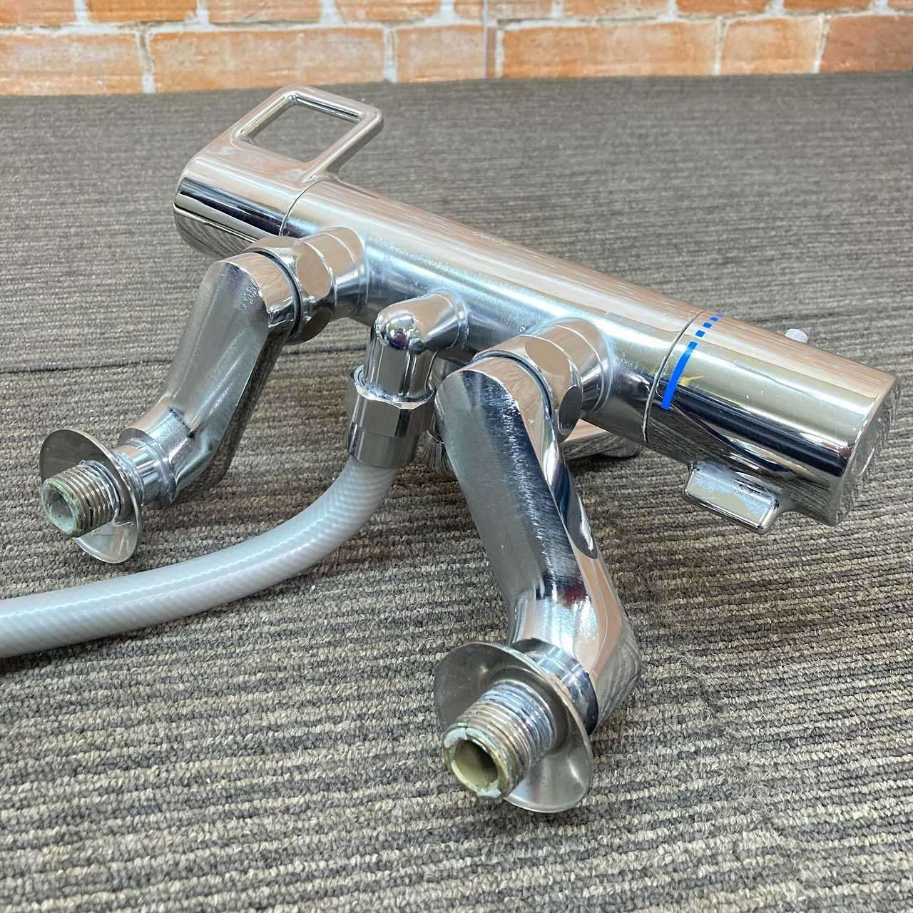 中古品】【良品】TOTO 壁付き サーモスタット式 混合水栓