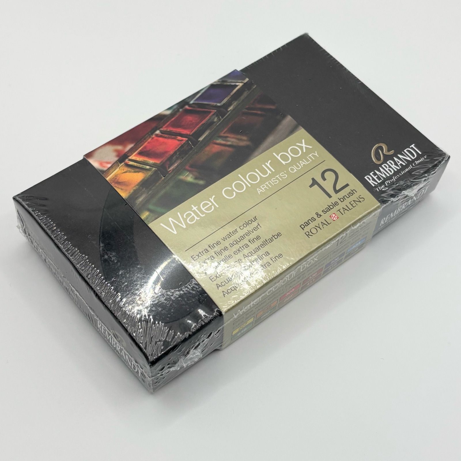 ロイヤルターレンス レンブラント 固形水彩絵具 12色セット アート