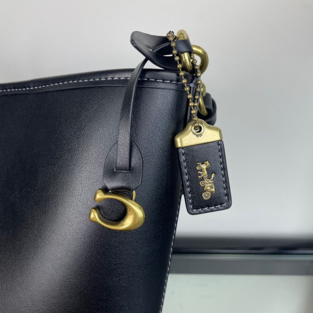 COACH コーチバッグ CJ827 ブラック 2way バケツバッグ - メルカリ