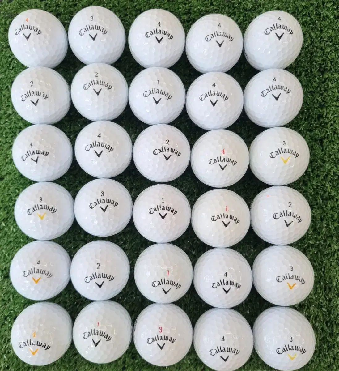 Callaway キャロウェイ 3 平和 A | レベル 30 区 ゴルフボール ロストボール
