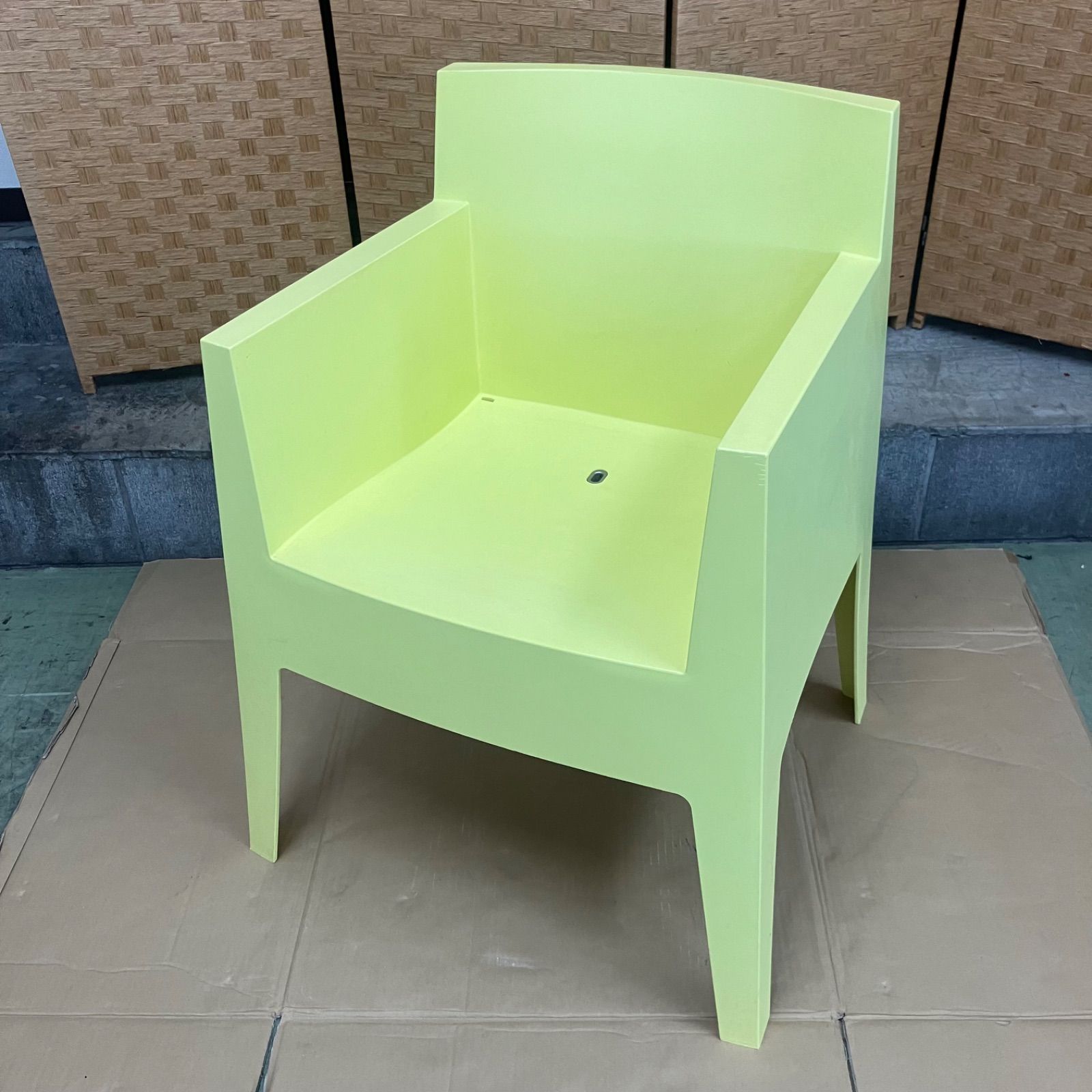 ドリアデ トイチェア イエロー1脚室内保管品 極希少driadeドリアデ