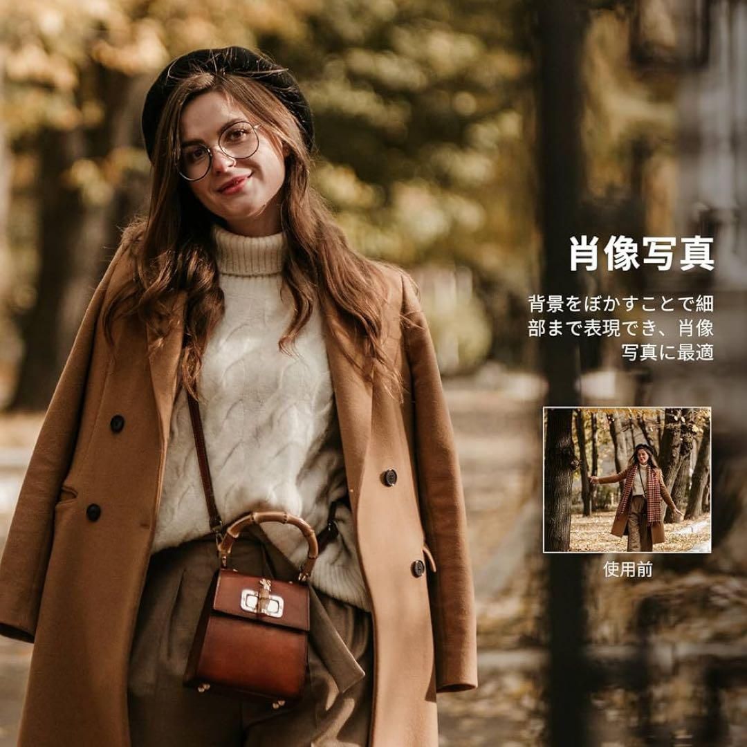 NEEWER 60mm 望遠レンズ 17mmネジスマホケージ