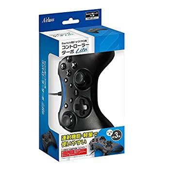 【】(未使用･未開封品)Swith 用ドッグ/PC用 コントローラーターボLite ブルー