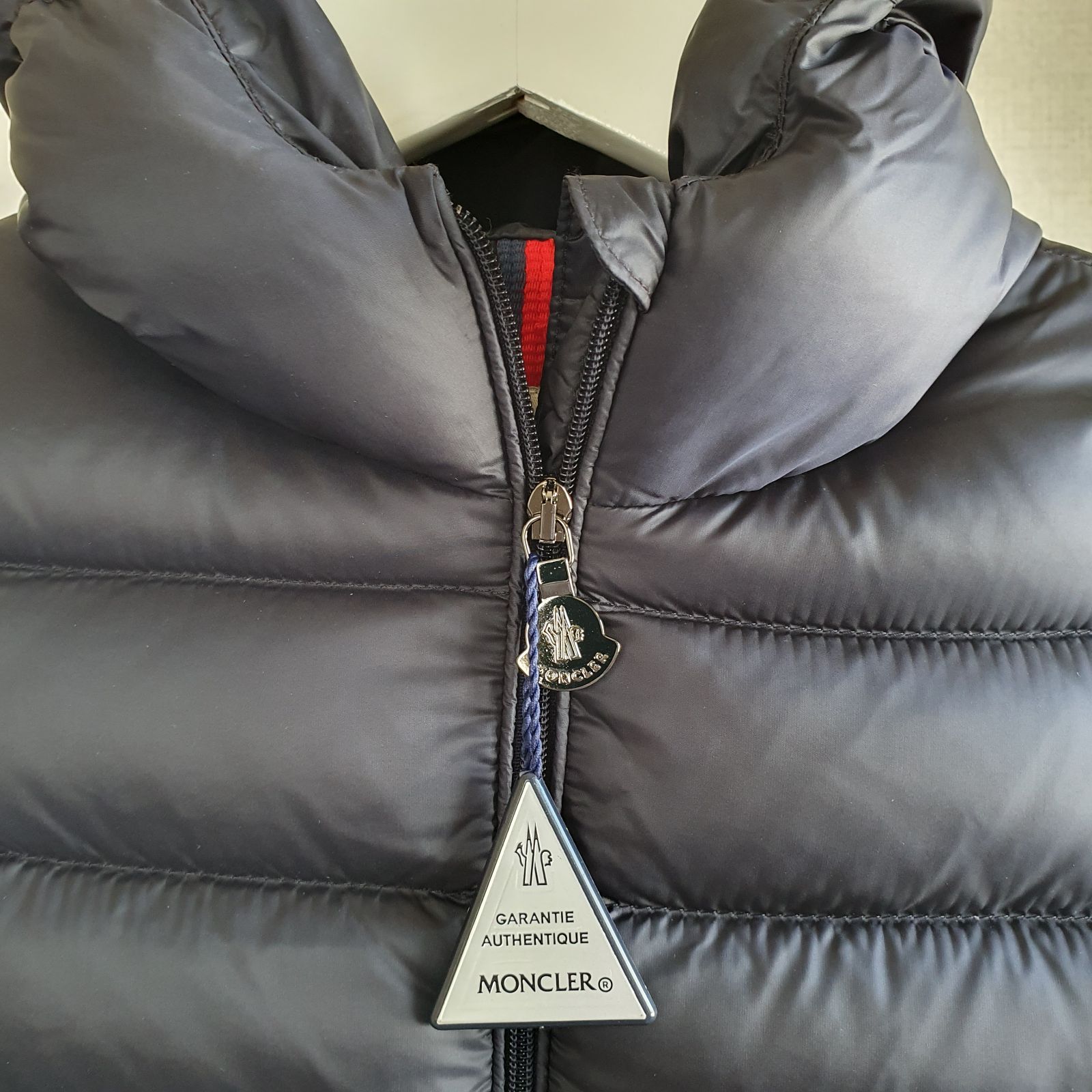 新品・未使用】MONCLER BABY Odile ダウンジャケット ネイビー 12/18M 