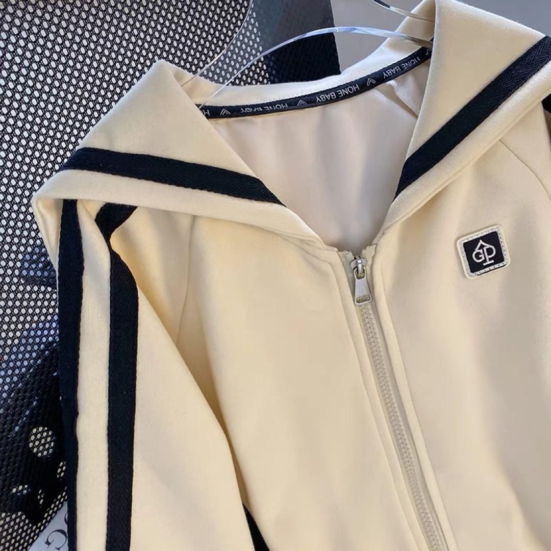 春夏コーデ❤️ジャージ　セットアップ　スウェット　長袖　セーラー　レディース 新品未使用 春夏コーデ ジャージ セットアップ スウェット 長袖