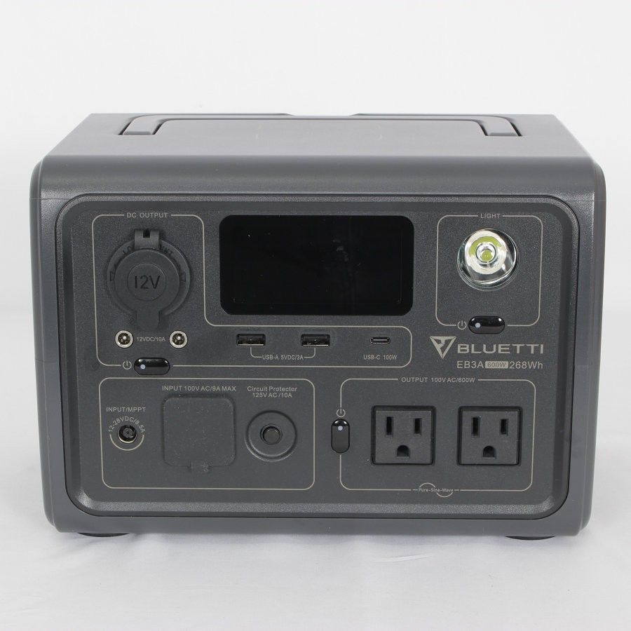 今週限り 美品 BLUETTI ポータブル電源 EB3A 268Wh/600W 【公式通販】