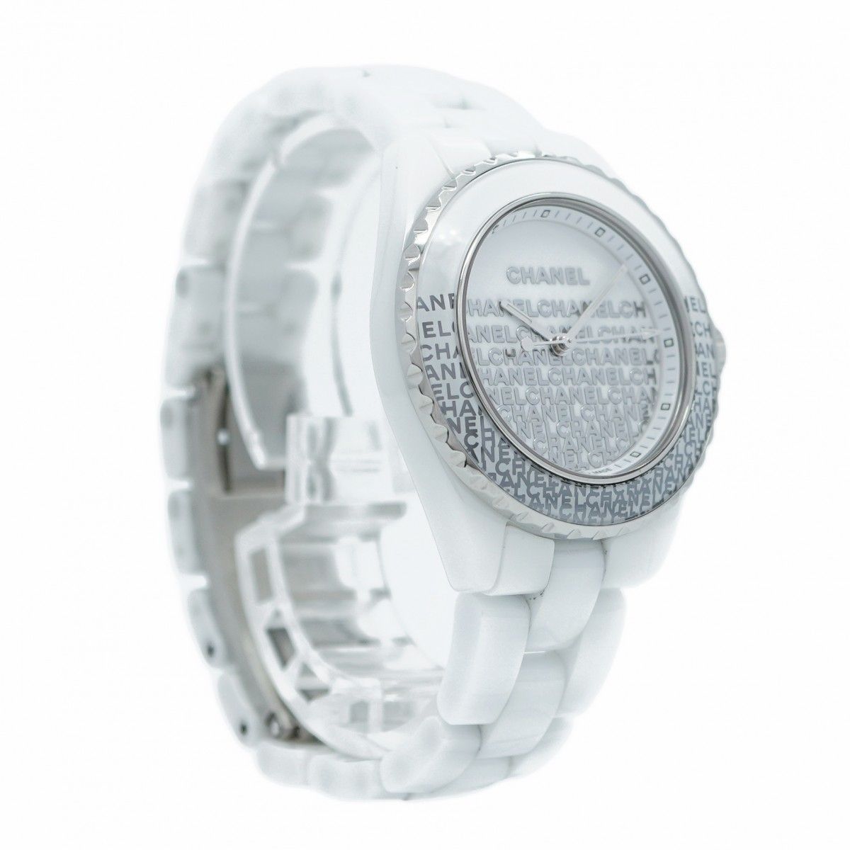 5wwi0257】シャネル J12 H7419 白文字盤【中古】腕時計 レディース  