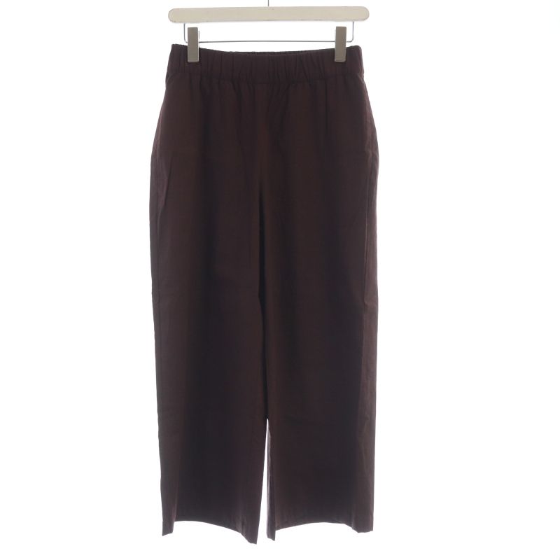 新品タグ付きtheory セオリー　ECO　CRUNCH　WASHリネン混パンツ セオリーリュクス theory luxe SAIL ECO CRUNCH WASH リネン混