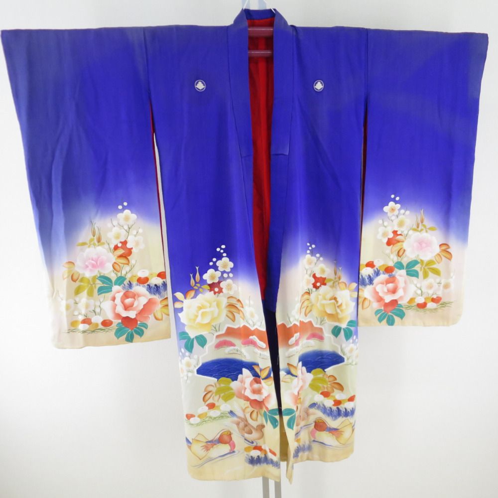 アンティーク 錦紗 子供着物 アンティーク着物 大正ロマン 子供