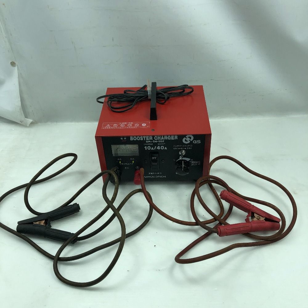 NIPPONDENCHI 工具関連用品 ブースターチャージャー SP1-24-10Z レッド