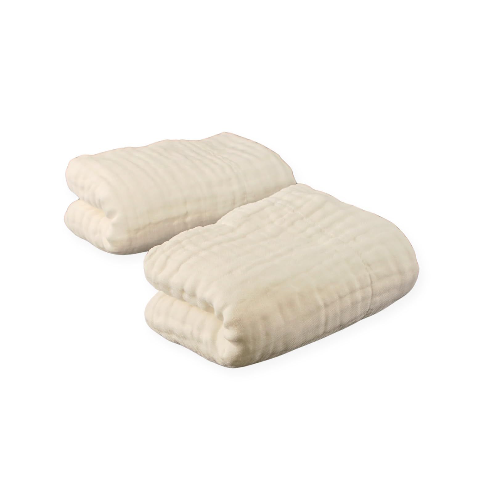 新品 タナカガーゼ しかくいおくるみ ホワイト 72×72cm 2枚セット 綿100％ 6重ガーゼ やさしい肌ざわり 新生児用