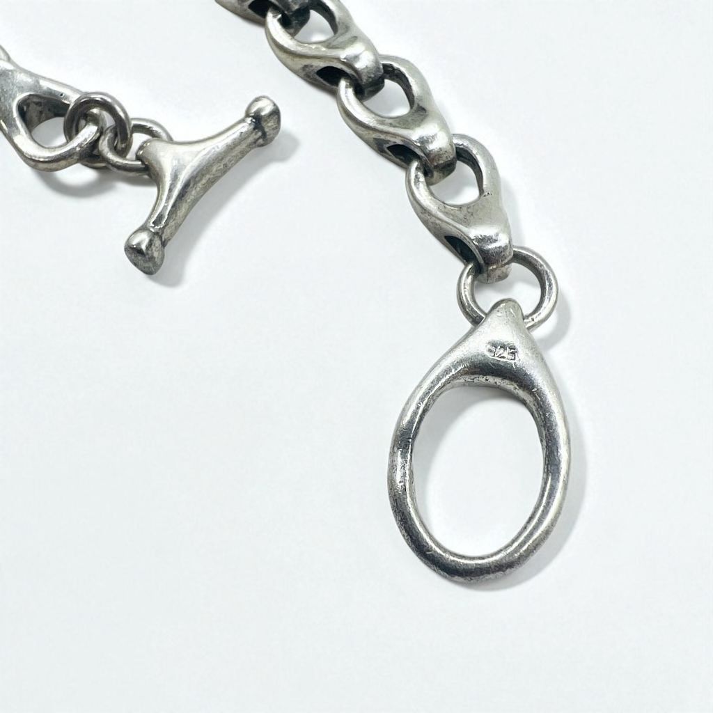 ヴィンテージ シルバー トグルクラフトチェーン ブレスレット VINTAGE VINTAGE】TIFFANY&Co. ティファニー テクスチャード アンカー