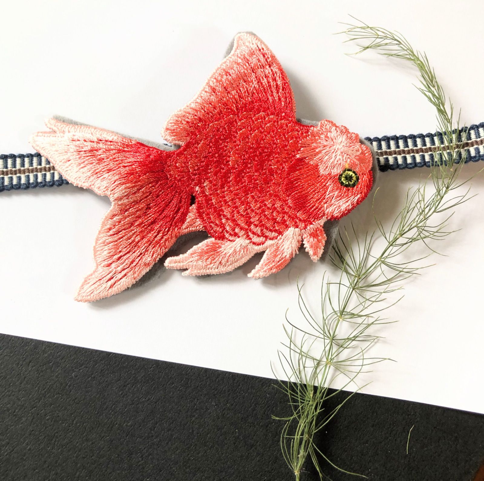 金魚と水玉模様 半幅帯 金魚と水玉模様 半幅帯 金魚と水玉模様 半幅帯 ◇金魚の半幅帯⑥