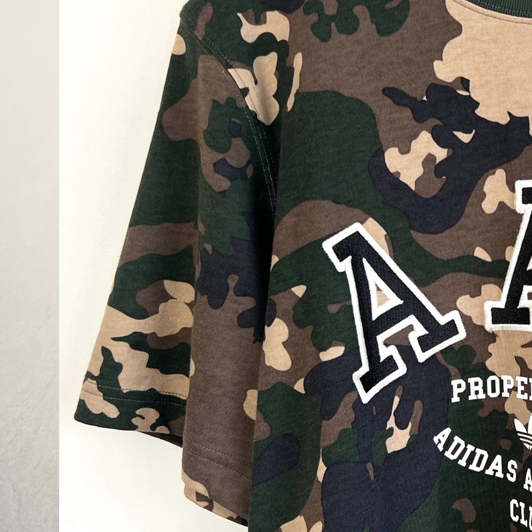 激 刺繍トレフォイルロゴ