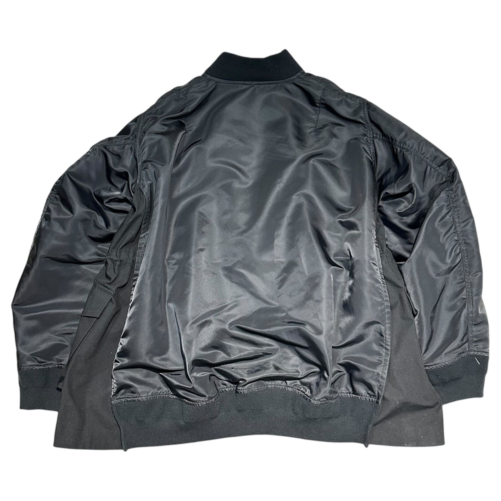 sacai(サカイ) 21AW NYLON TWILL BLOUSON MA-1 ナイロン ツイル