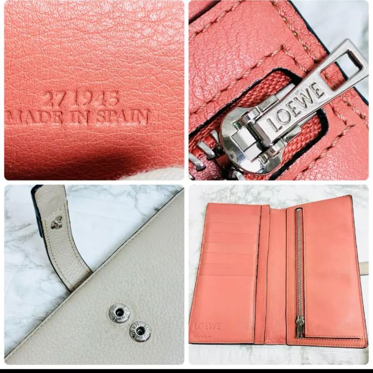 ☆ LOEWE ロエベ 長財布 バーティカルウォレット ラージ グレー