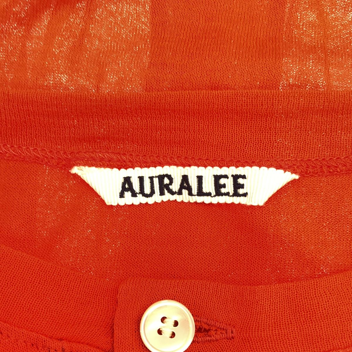 AURALEE オーラリー 23SS HARD TWIST COTTON GAUZE CARDIGAN ハード  