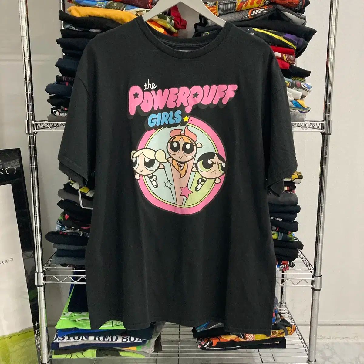 パワーパフ ガールズ 公式 アニメ Tシャツ