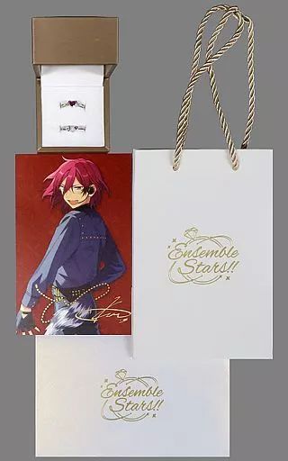 ♡特典アクリル付♡あんスタ 誓言リング 七種茨 シルバー・ゴールド 全2種セット 中古】銀製品・指輪・アクセサリー(キャラクター) 七種茨 誓言