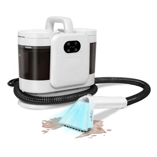 カーペットクリーナー 15000pa超吸引力 加熱式 お湯生成 スチーム対応