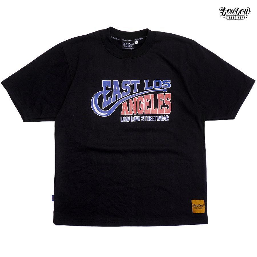 LOWLOW STREETWEAR THIS IS LOS ANGELES Tシャツ【BLACK】 (L・XL・2XL
