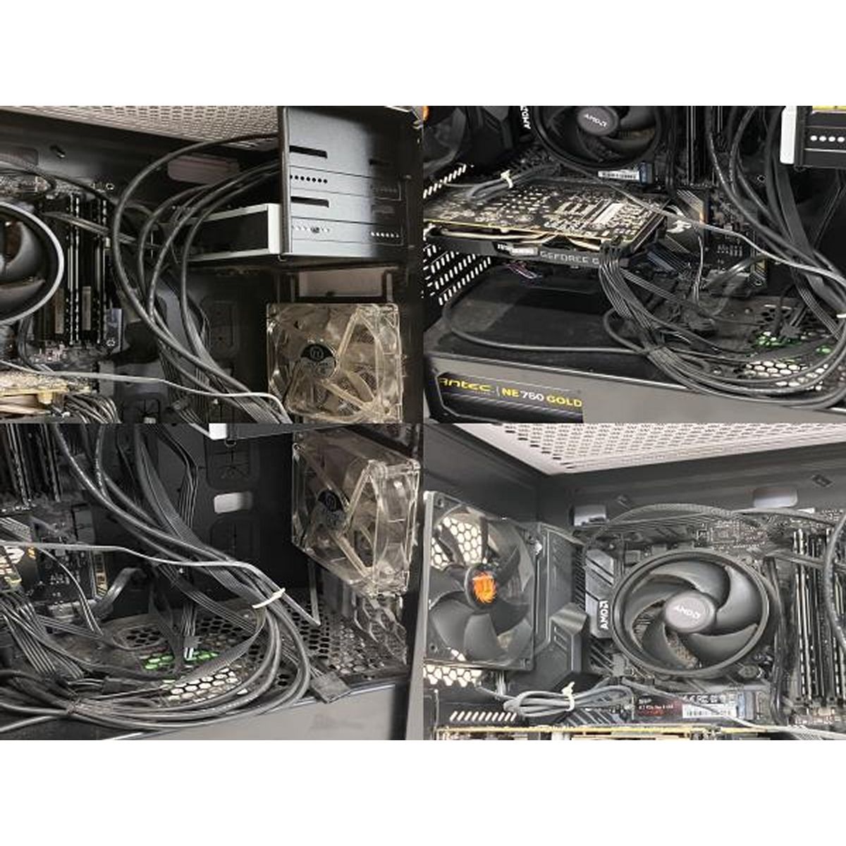 自作 デスクトップPC AMD Ryzen 5 3600 6-Core Processor 16GB