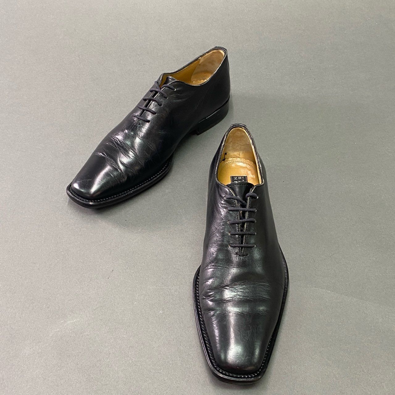 3b14 BARNEYS NEWYORK バーニーズ ニューヨーク レザードレスシューズ 