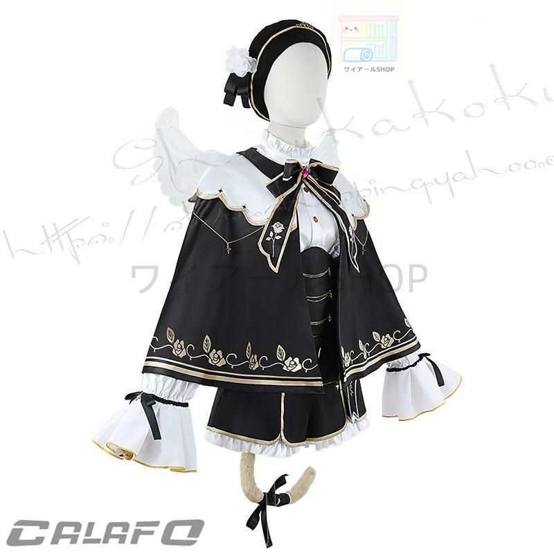バーチャル YouTuber 風 VTuber 胡桃のあ コスプレ衣装 ウィッグ 靴 コスチューム 演出服 cosplay 変装 仮装 撮影 祭り