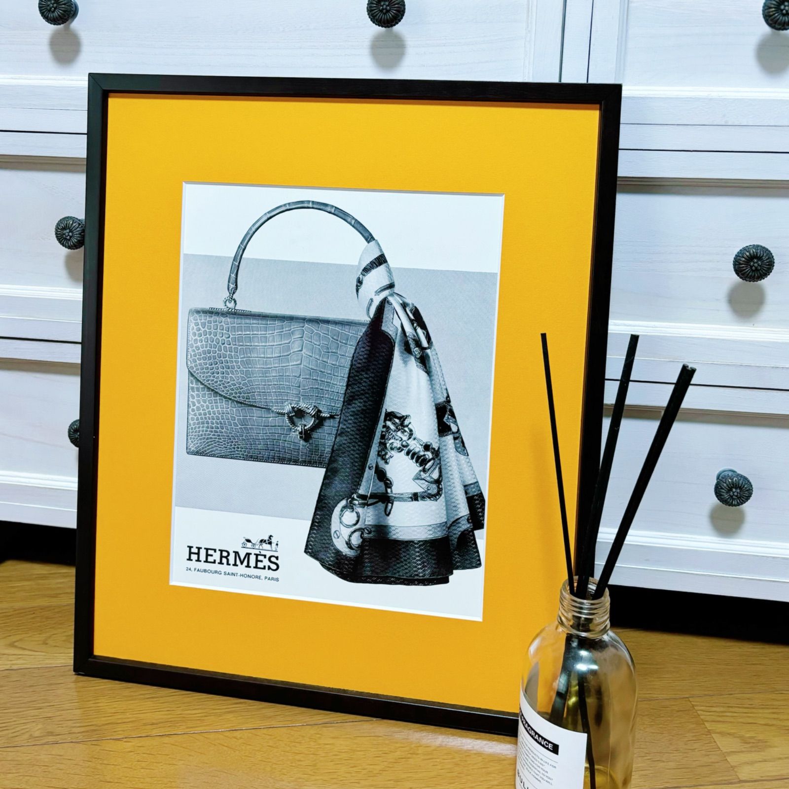 1961 広告＞HERMES エルメス ポスター ヴィンテージ アートポスター